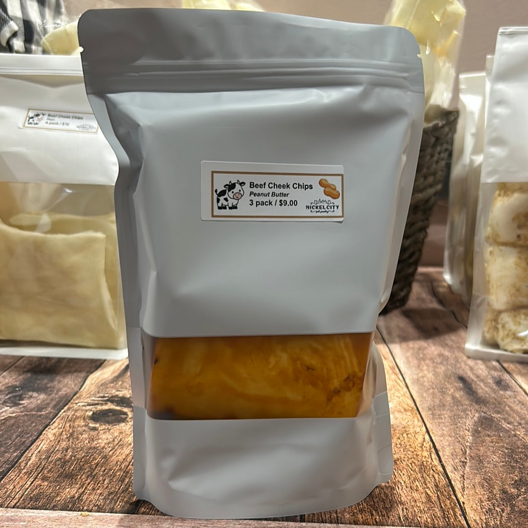 Beef Cheek Chips 4 Pack