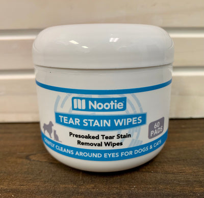 Nootie Tear Stain Wipes - Nickel City Pet Pantry