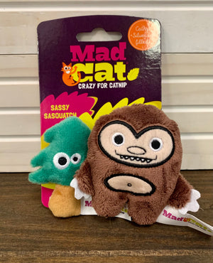Mad Cat Sassy Sasquatch Catnip Toy - Nickel City Pet Pantry