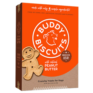 Original Oven Baked Buddy Biscuits - Peanut Butter - Nickel City Pet Pantry